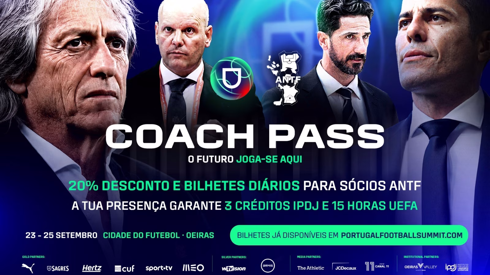 Associados ANTF com condições especiais no Portugal Football Summit 2026